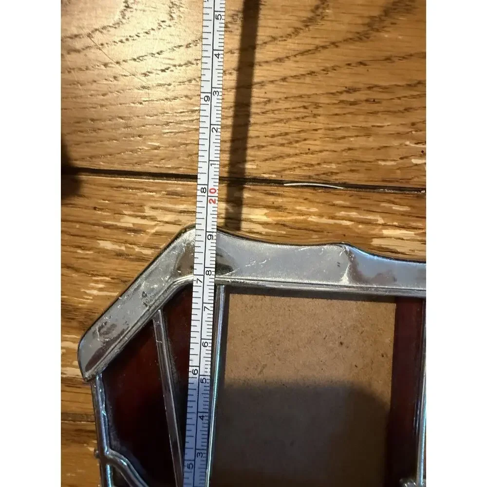 VTG ANTIQUE MODEL T CAR PICTURE PHOTO FRAME MID CENTURY Hang Or Stand 12”